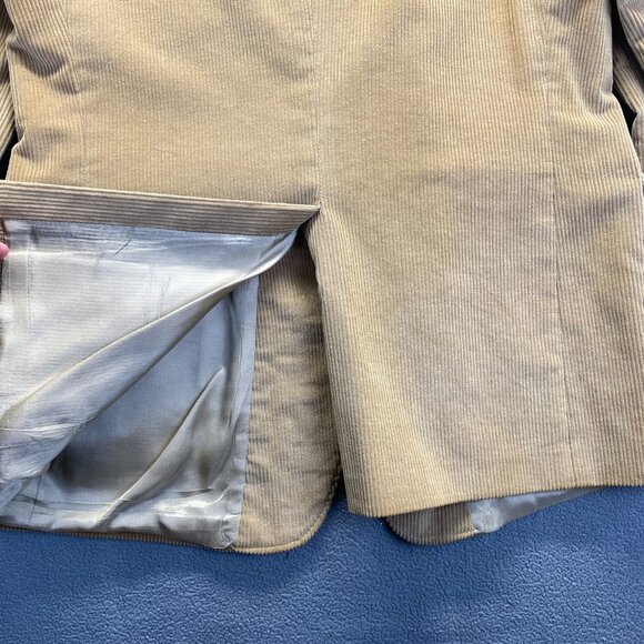 Alexander Lloyd Sport Coat Corduroy Blazer Mens Size 46R Two Button Jacket Retro - Picture 8 of 13